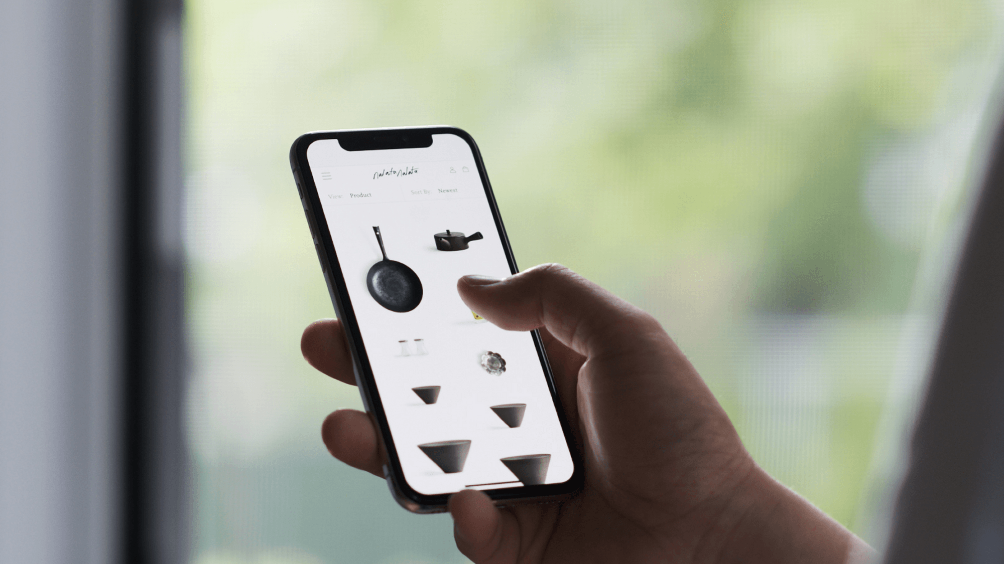 Nalata Shopify Store Mobile